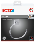 Anneau porte-serviette Tesa Ekkro chromé