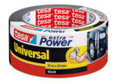 Tesa Universal Extra Power tape zwart 50 mm x 25 m