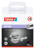 Crochet sortie de bain Tesa Moon aspect inox