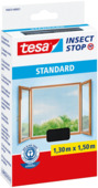 tesa Insect Stop raamhor met klittenband Standard 130x150 cm antraciet