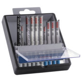 Set de lames pour scie sauteuse Bosch Professional Pro Bois & Métal 10 pièces