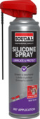 Silicones Soudal aérosol 400 ml