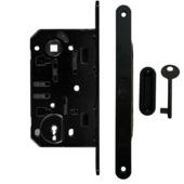 Slot 90/50 magnetisch zwart voor Eclipse deuren