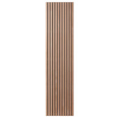 Lattenwand voor buiten keruing hout 236 × 55 × 3,4 cm