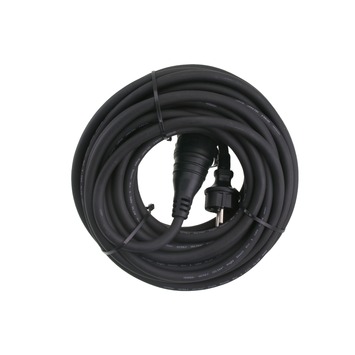 Exin verlengsnoer neopreen zwart 3x2,5 mm² - lengte 15 m