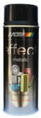 Laque métallique en aérosol Motip Effect brillant 400 ml noir
