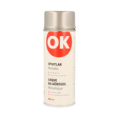 OK Spuitlak metallic zilver 400 ml