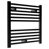 Sanivesk handdoekradiator Nairobi zwart 80 x 50 cm