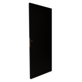 Porte intérieure alvéolaire Urban  201,5x73 cm noir