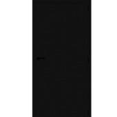 Binnendeur afgewerkt Urban zwart honingraat 201,5x63 cm