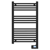 Sanivesk design radiator Lima elektrisch zwart 80 x 50 cm