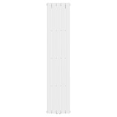 Sanivesk design radiator Negev wit midden/onder aansluiting 180 x 38 cm