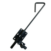 Verrou baïonnette robuste 175 mm noir