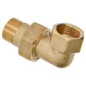 Raccord Union coudé Sanivesk 3/4"M x 3/4"F laiton