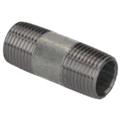 Mamelon tube fileté Sanivesk 1/2"M x 1/2"M 50 mm galva