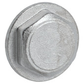 Sanivesk eindstop draad 3/8"M chroom