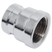 Réduction filetée Sanivesk 3/8"F x 1/2"F chromé