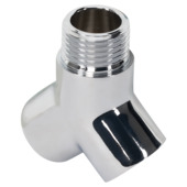Pièce en Y Sanivesk 1/2"F x 1/2" M x 1/2"F chromé