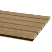 Echantillon panneau tasseau Decowall Essential chêne bronze 30x25cm