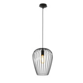 Suspension Eglo Newtown E27 noir