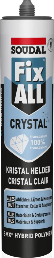 Fix All crystal Soudal transparent 290 ml