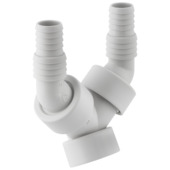 Embout de raccordement avec clapet anti-retour Geberit