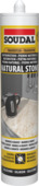 Silicone pierre naturelle Soudal travertin 290 ml