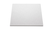 Dalle de plafond Decoflair T101 10 mm 50x50 cm 2 m² blanc