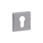 GAMMA cilinder rozet vierkant RVS