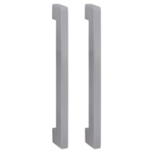 Karwei deurgreep dubbel Eddy RVS 2 stuks