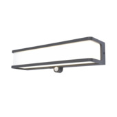 Applique Lutec Doblo Solar anthracite 16,5 W + dectecteur de mouvement