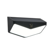 Lutec wandlamp Wings Solar zwart 3,7W 500 lm met bewegingssensor