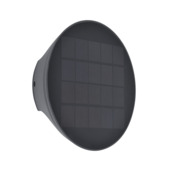 LUTEC wandlamp Belka Solar antraciet 9W
