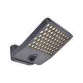 Lutec wandlamp Atlantis donkergrijs 24W 3200 lm 4000 K met bewegingssensor