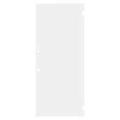 Glazen deur Vetro C000 helder doorslaand 201x93 cm