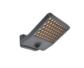 Lutec wandlamp Atlantis donkergrijs 23,5W 3100 lm 3000 K met bewegingssensor