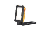 Lutec mini werklamp Peni IP54 zwart/geel 2W 500 lm