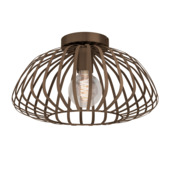 EGLO plafondlamp Espinal brons E27 Ø38cm