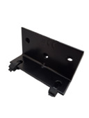 Versterkingshoek 75x40 mm zwart 4 stuks