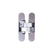 Charnière invisible règlable 3D inox