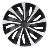 Wieldoppenset 16" Gorecki Grip zwart / zilver