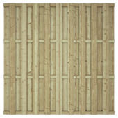 Écran de jardin Écosse droit en pin ± 180x180 cm