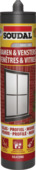 Soudal siliconenkit ramen en vensters grijs 290 ml