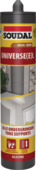 Soudal siliconenkit universeel bruin 290 ml