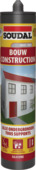 Soudal siliconenkit bouw grijs 290 ml