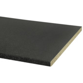 Werkblad AS28 38 mm 265x60 cm Nero Brasil