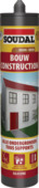 Soudal siliconenkit bouw bruin 290 ml