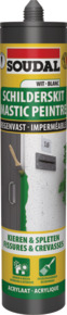 Soudal schilderskit anti-tocht wit 290 ml