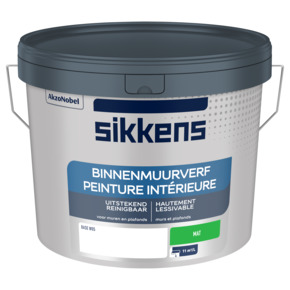 Sikkens binnen muurverf mat 5 liter