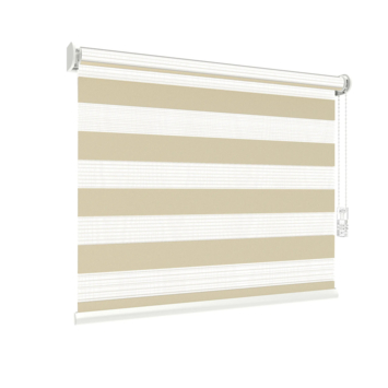 GAMMA duo rolgordijn gewoon raam 4025 beige lichtdoorlatend op maat
